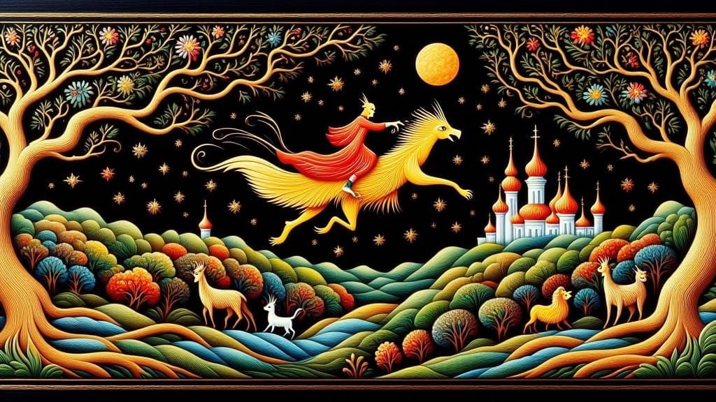 Enchanted Firebird Rides to Mystic Palace