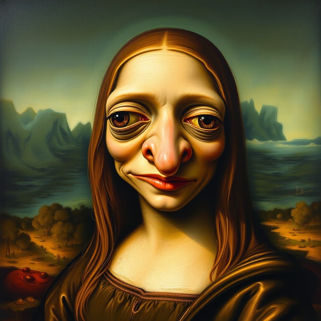 The Monalisa in all her splendor!