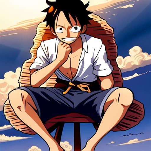 Sun God Nika: Anime Key Visual in Ghibli Style