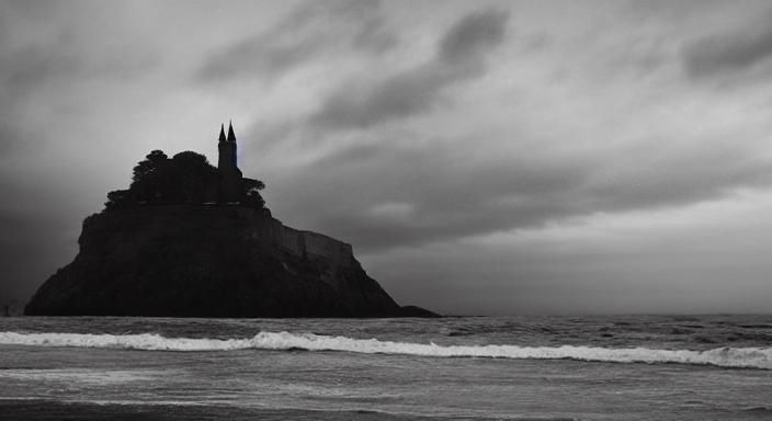 Gyarados Portrait in Dark Romantic Style