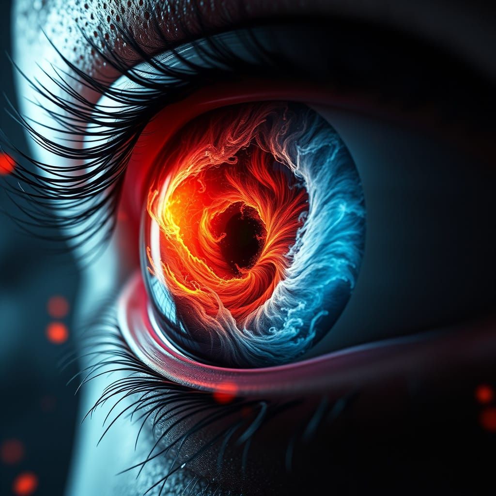 Eye of the Storm: Dark Fantasy Concept Art