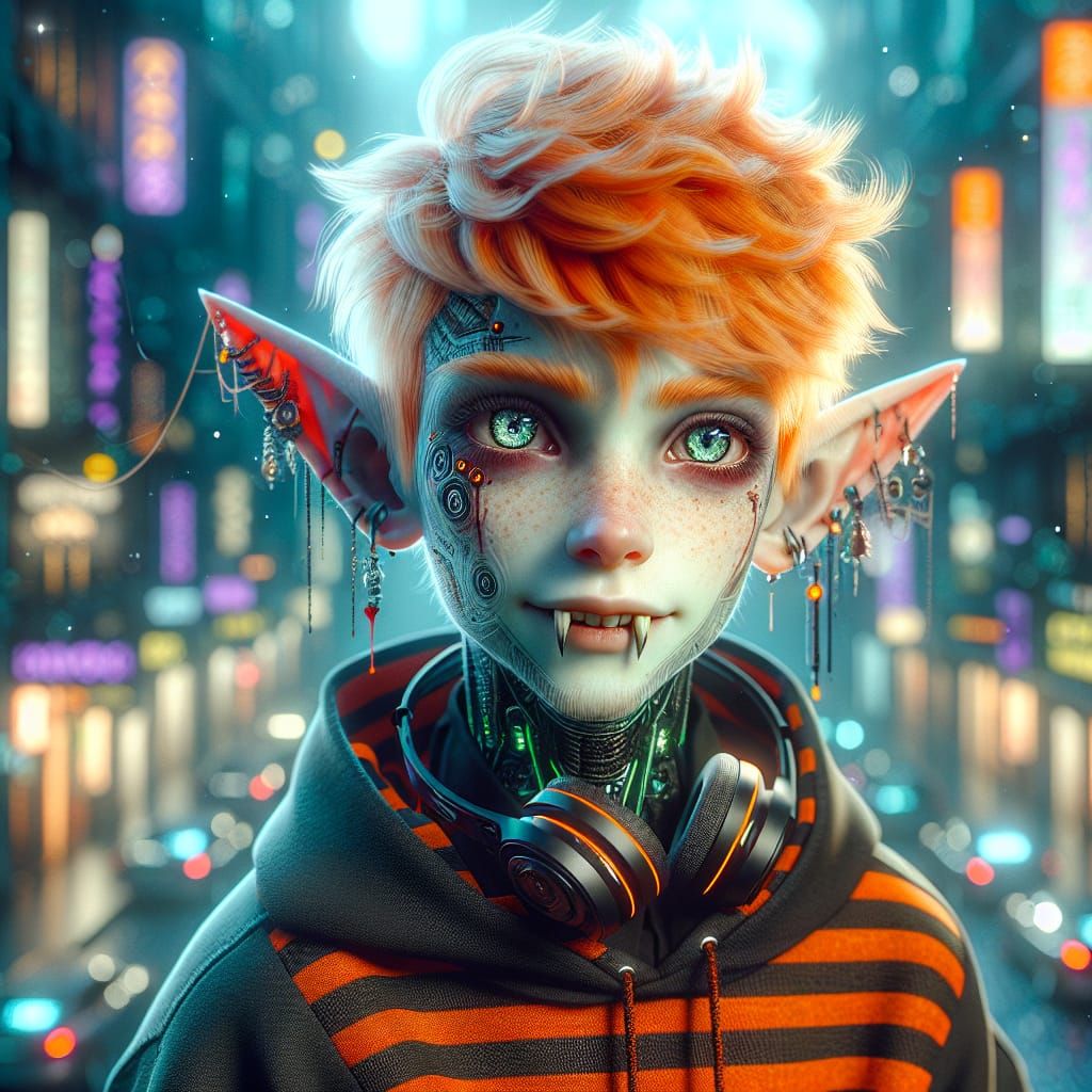 Cyber Halloween Vamp🎃