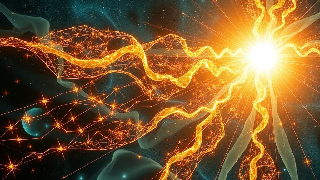 Electric Glyphs Unfurl in Cosmic Download