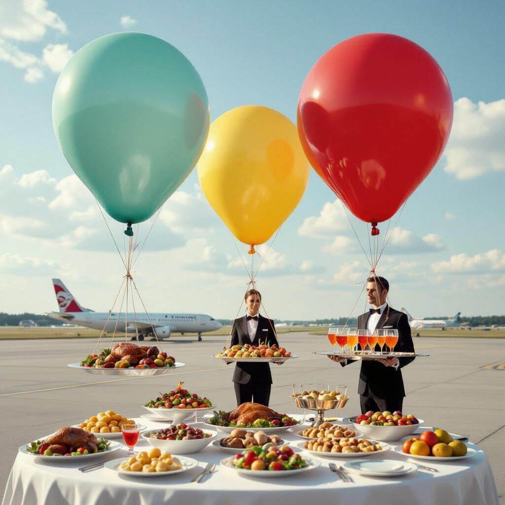 Weather Balloons Host Banquet Over Grounded Planes