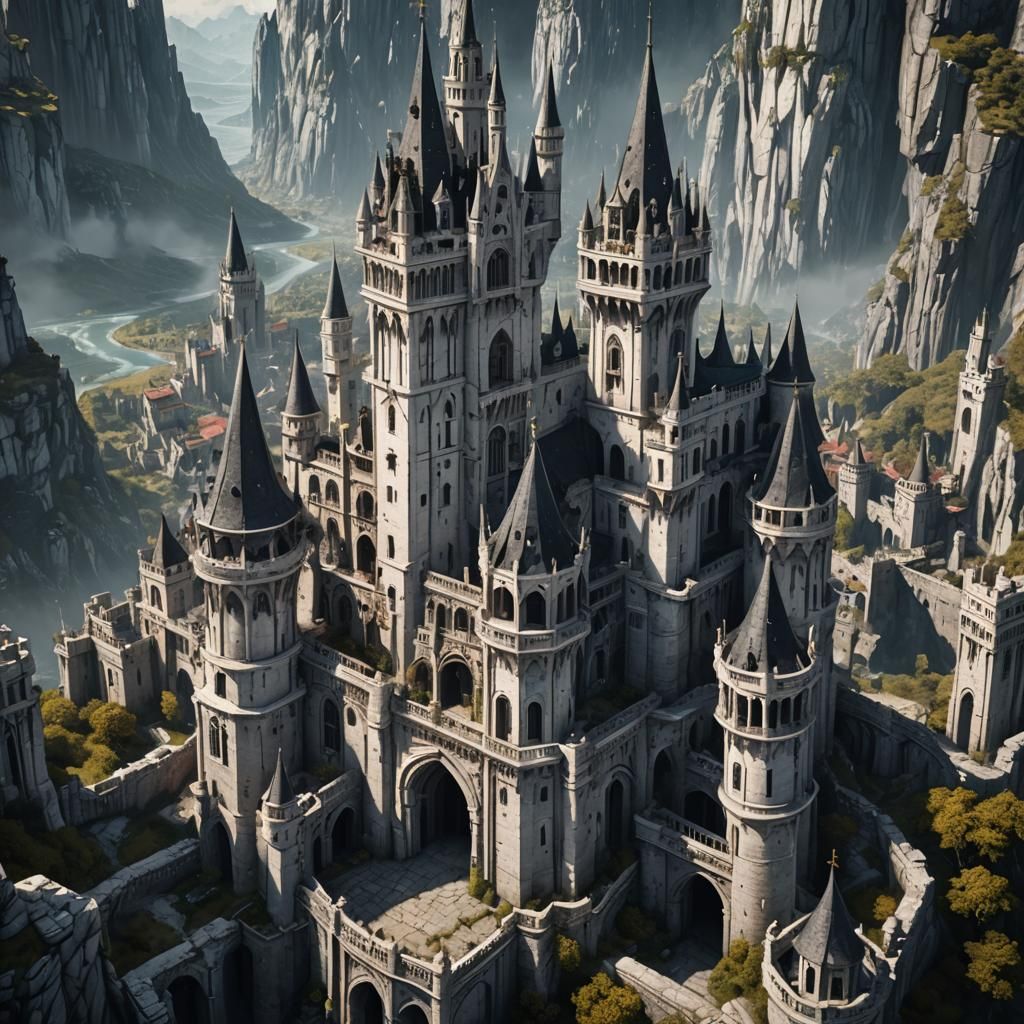Tower of Daltigoth Fantasy Concept Art