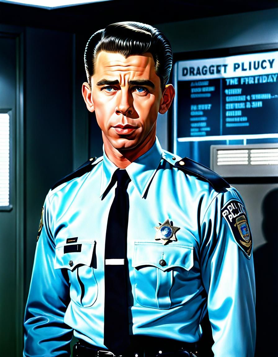 Austin Butler as Joe Friday from Dragnet