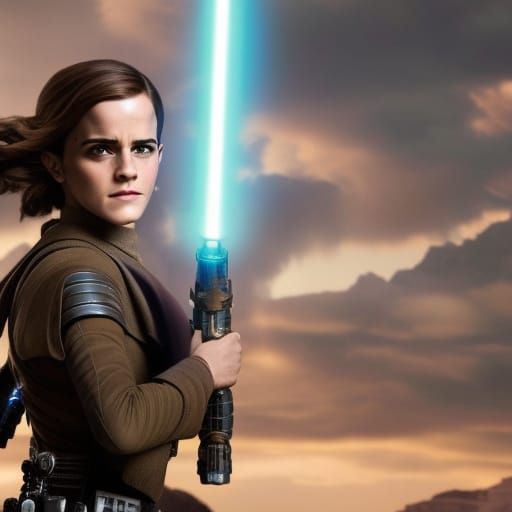 Jedi Knight Digital Matte Painting in 4K