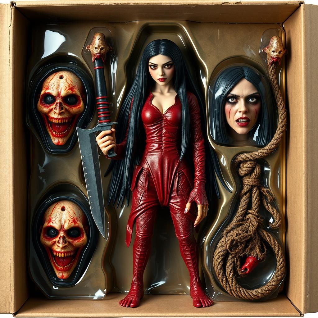 Sadako Yamamura as NECA Style Action Figure