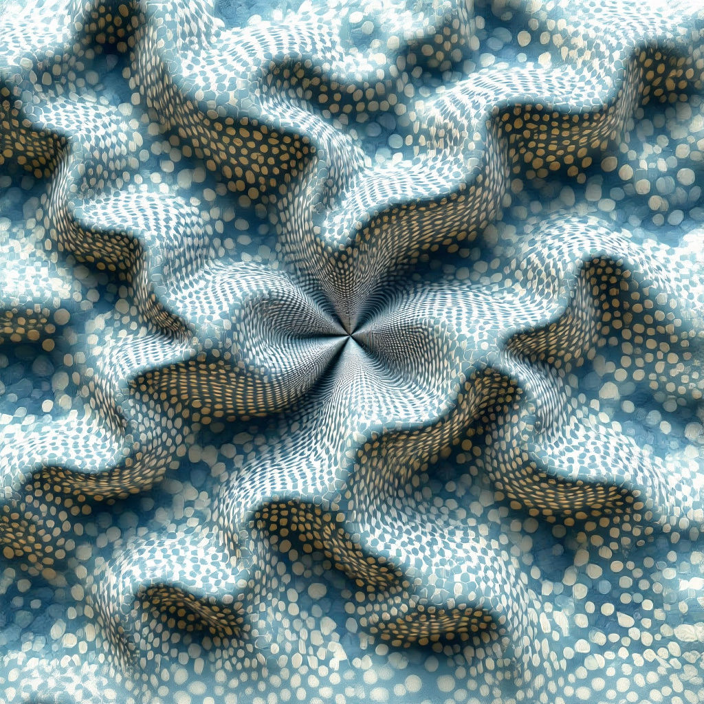 Intersecting Manifolds with Wavy Normals Visualization