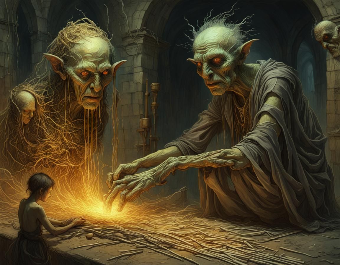 Weaving straw into gold III