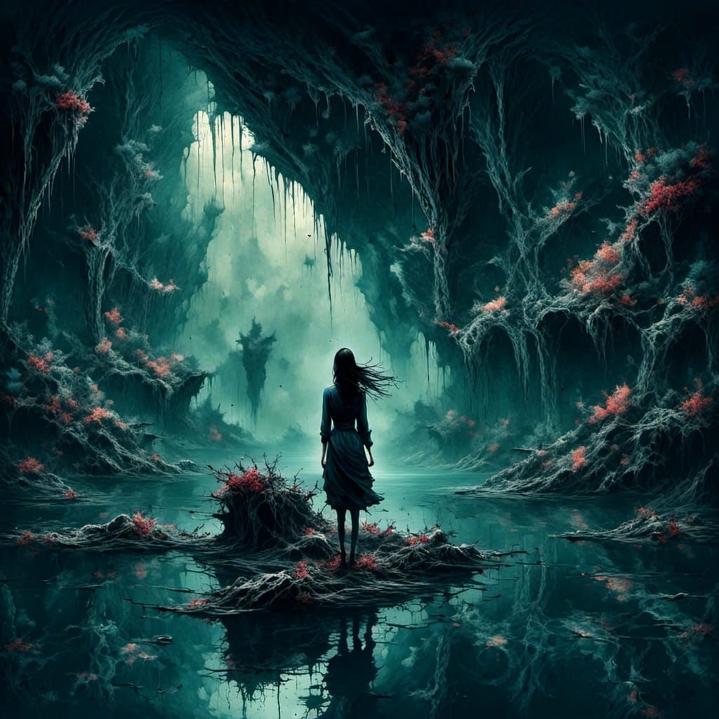 Flooded Guizhou Caverns: A Digital Masterpiece