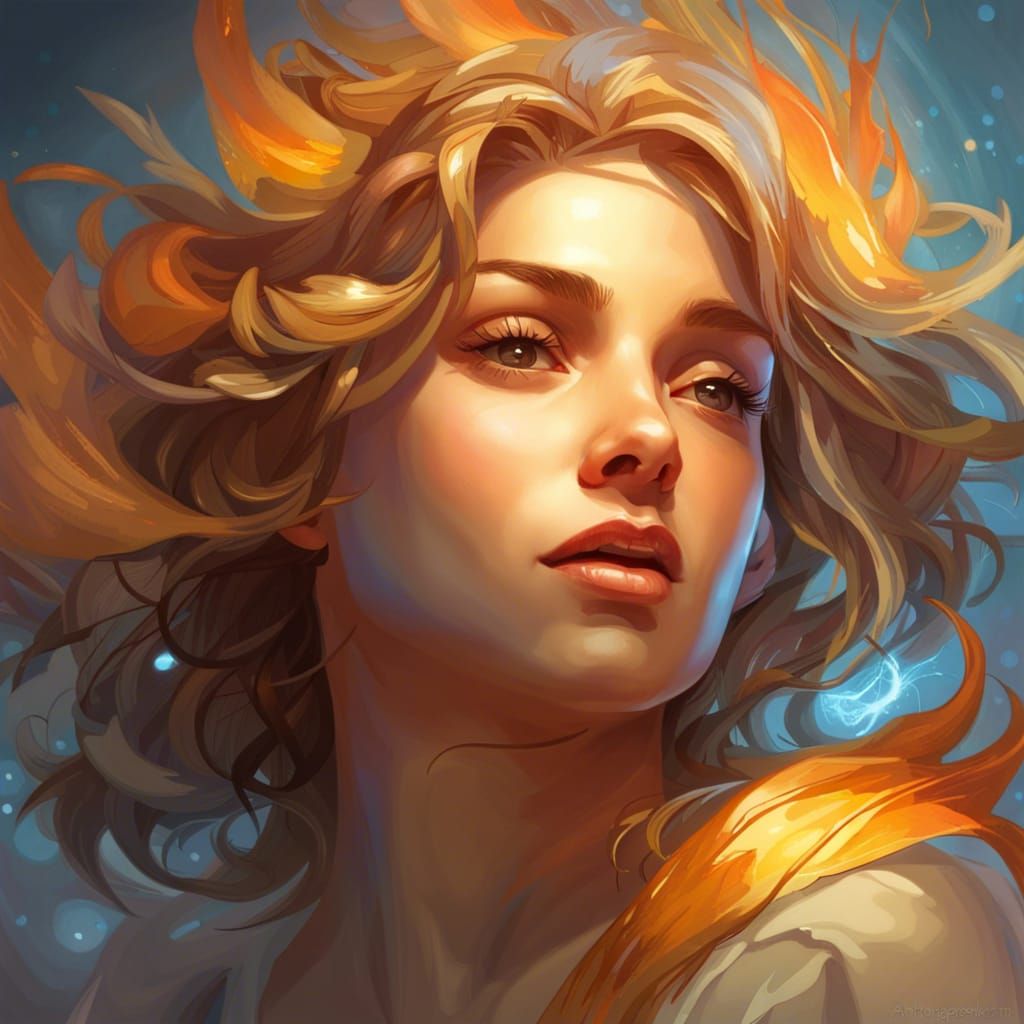 Radiant Book Descends From Sky: Hyperdetailed Art