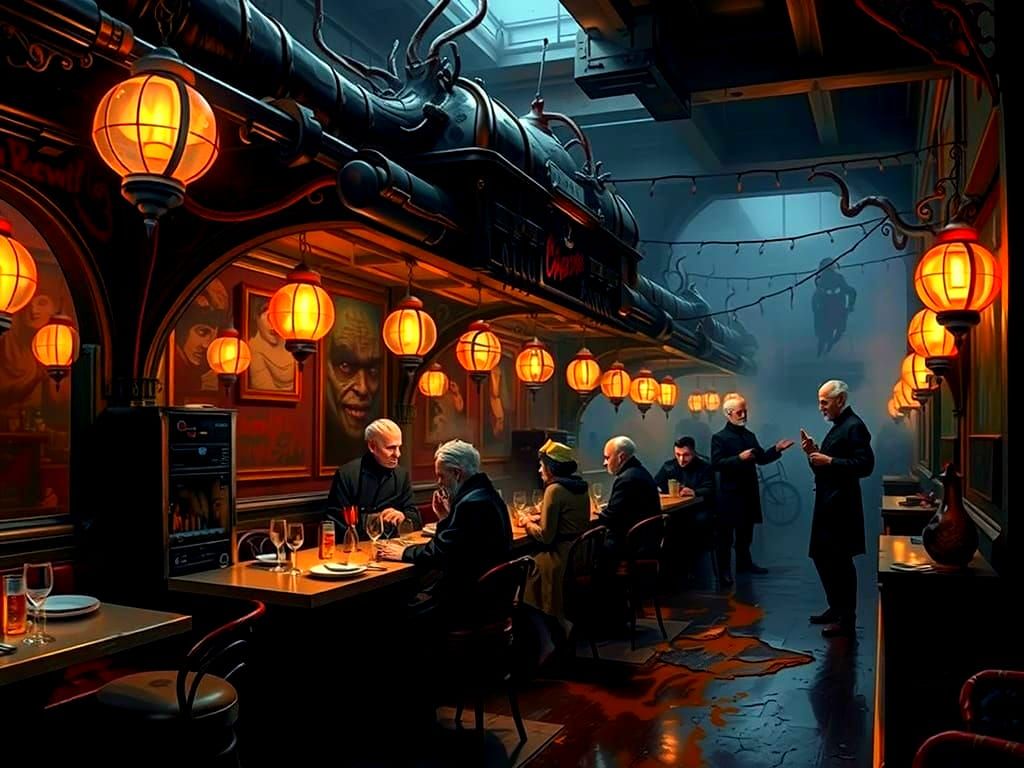 Gothic Cannibal Bistro: A Dark Fantasy Masterpiece