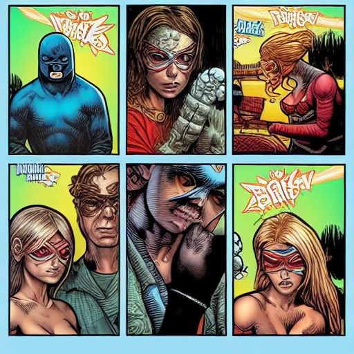 Trap House Saga: Comic Book Superheroes