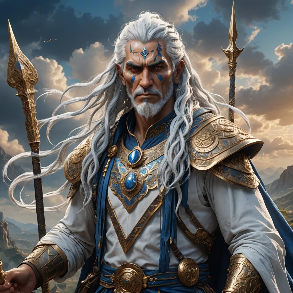 Bulgarian Sky God Tangra Concept Art