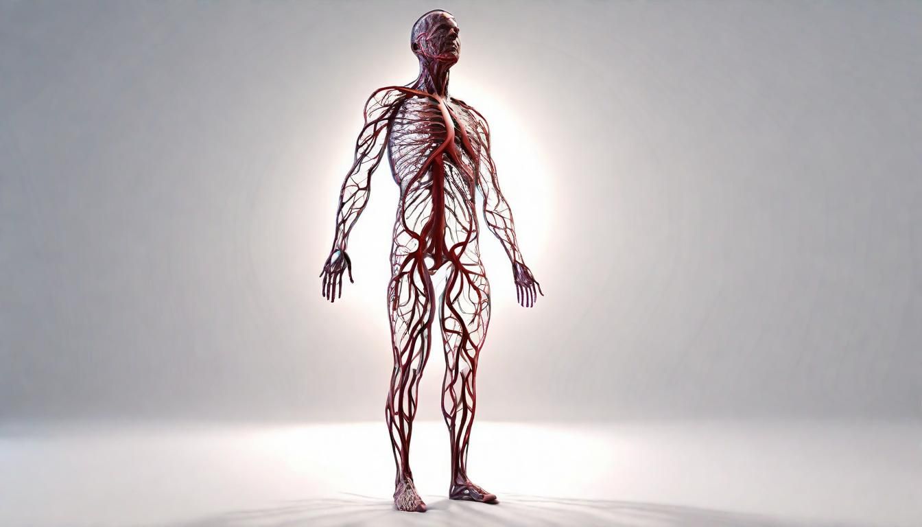 🩻 Anatomical Wonders: Inside the Human Vein Network 🩸