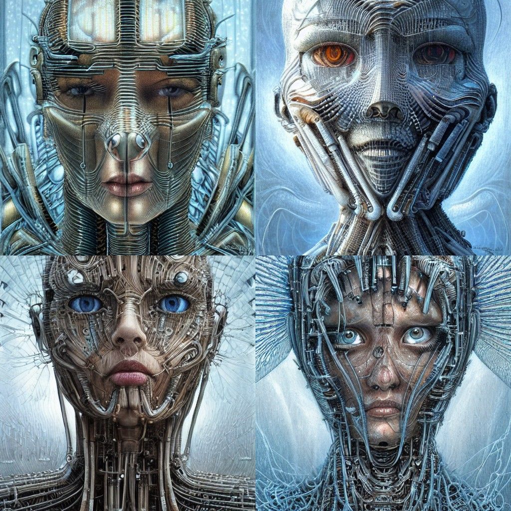 Cyber/Bio -Mechanical faces 2