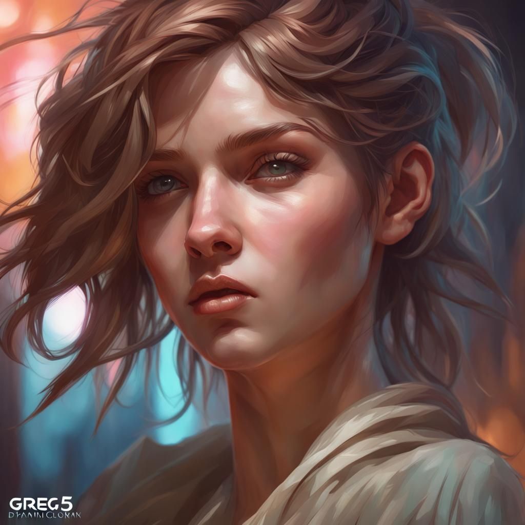 Girl Playing Cello in Hyperdetailed Splash Art