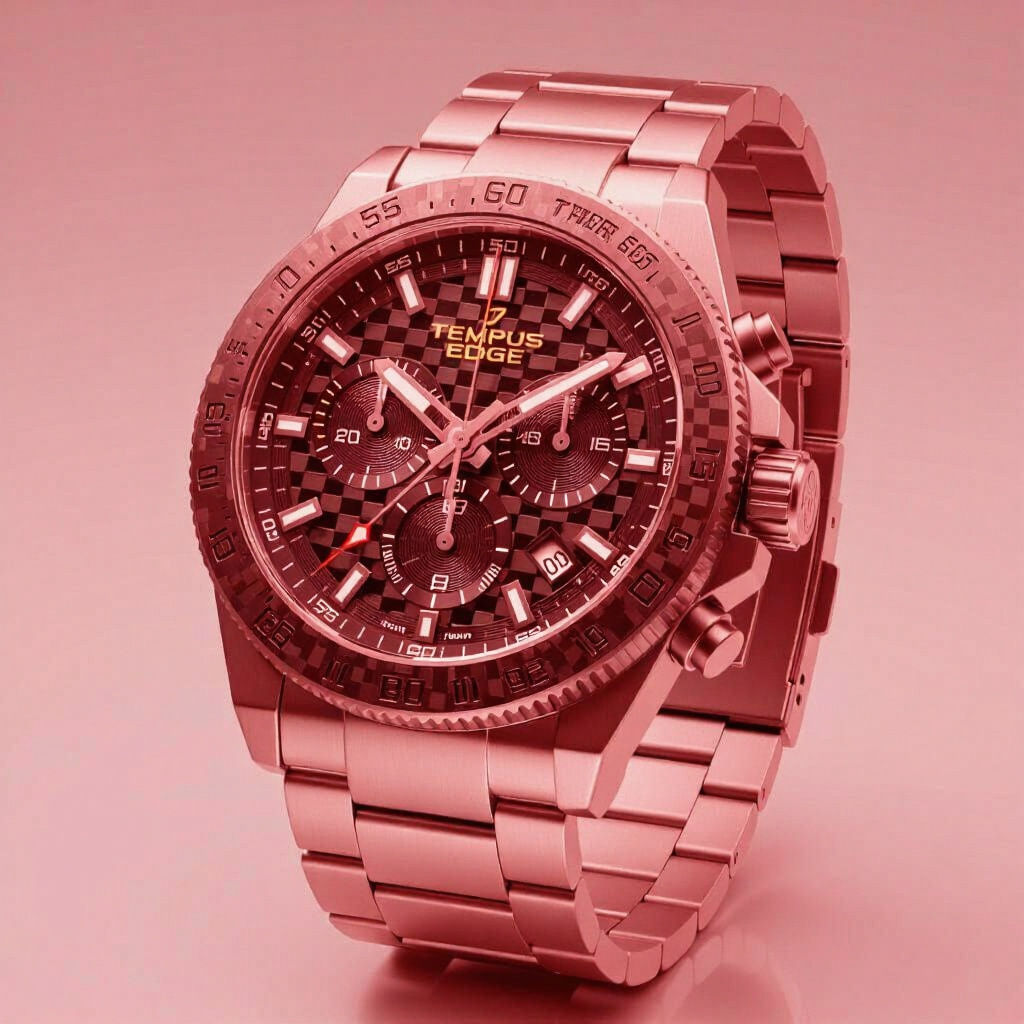 Swiss Luxury Sports Watch with Titanium Case