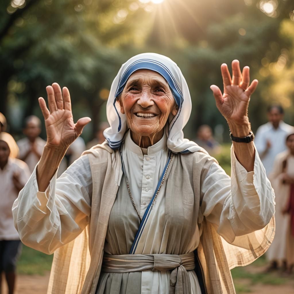 Mother Teresa Portrait: Kindness and Compassion