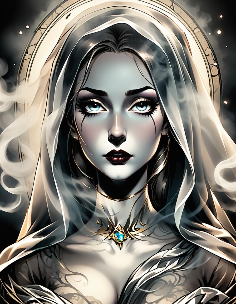 Seraphine, Goddess of Whispers - The Murmuring Shade