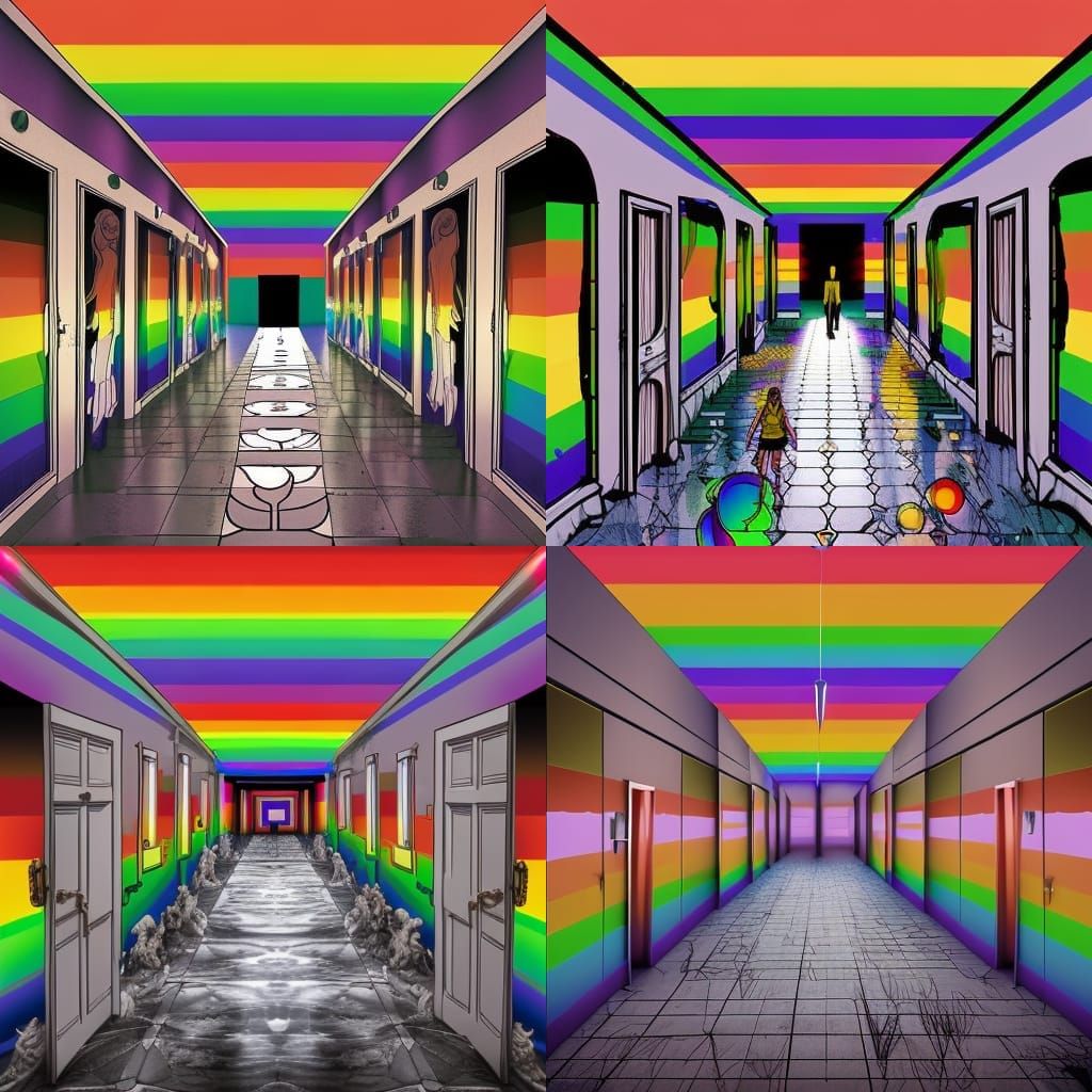 Hallway Between Universes: Queer Dream Spaces