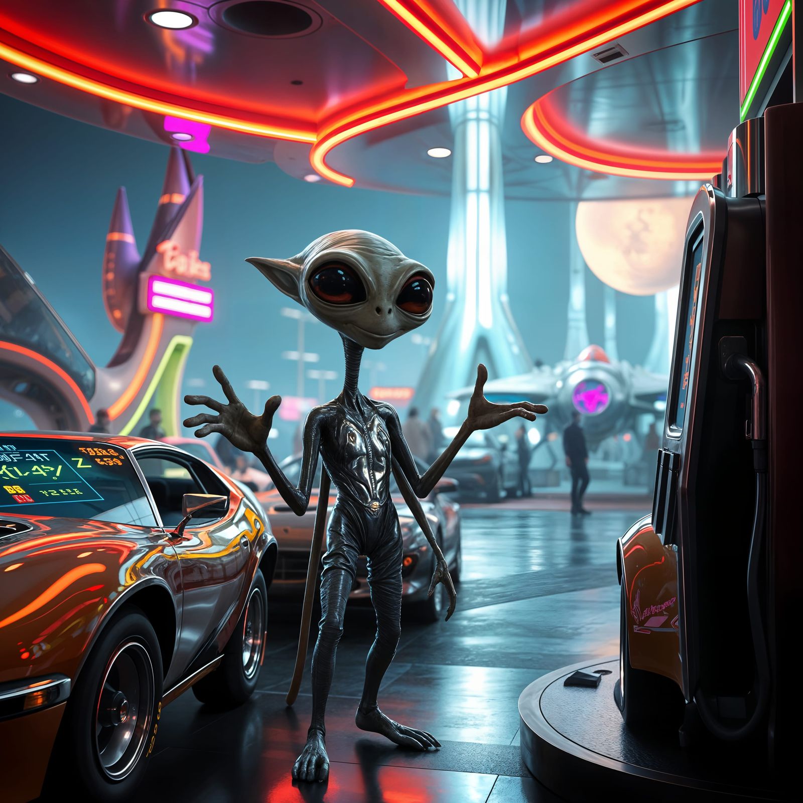 Extraterrestrial Fuel Stop En Route to Mars