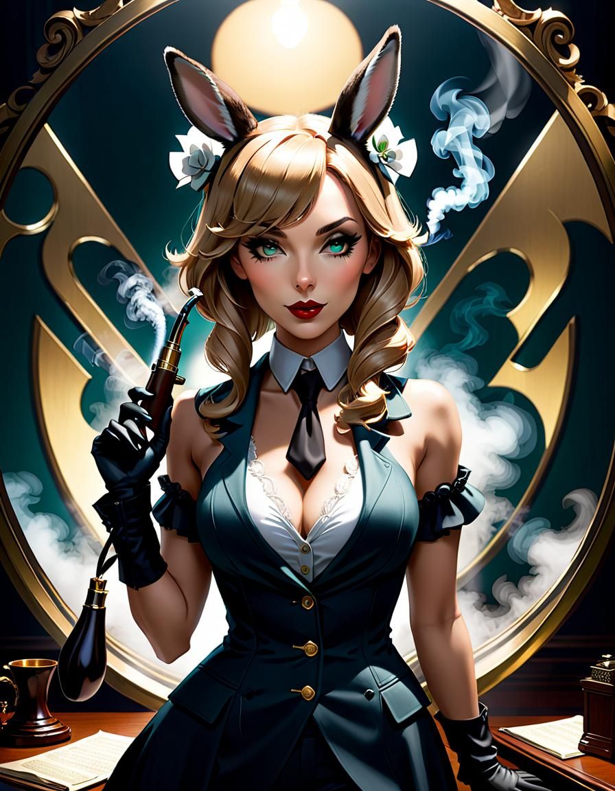 Bunnygirl Detective in Feywild Mystery