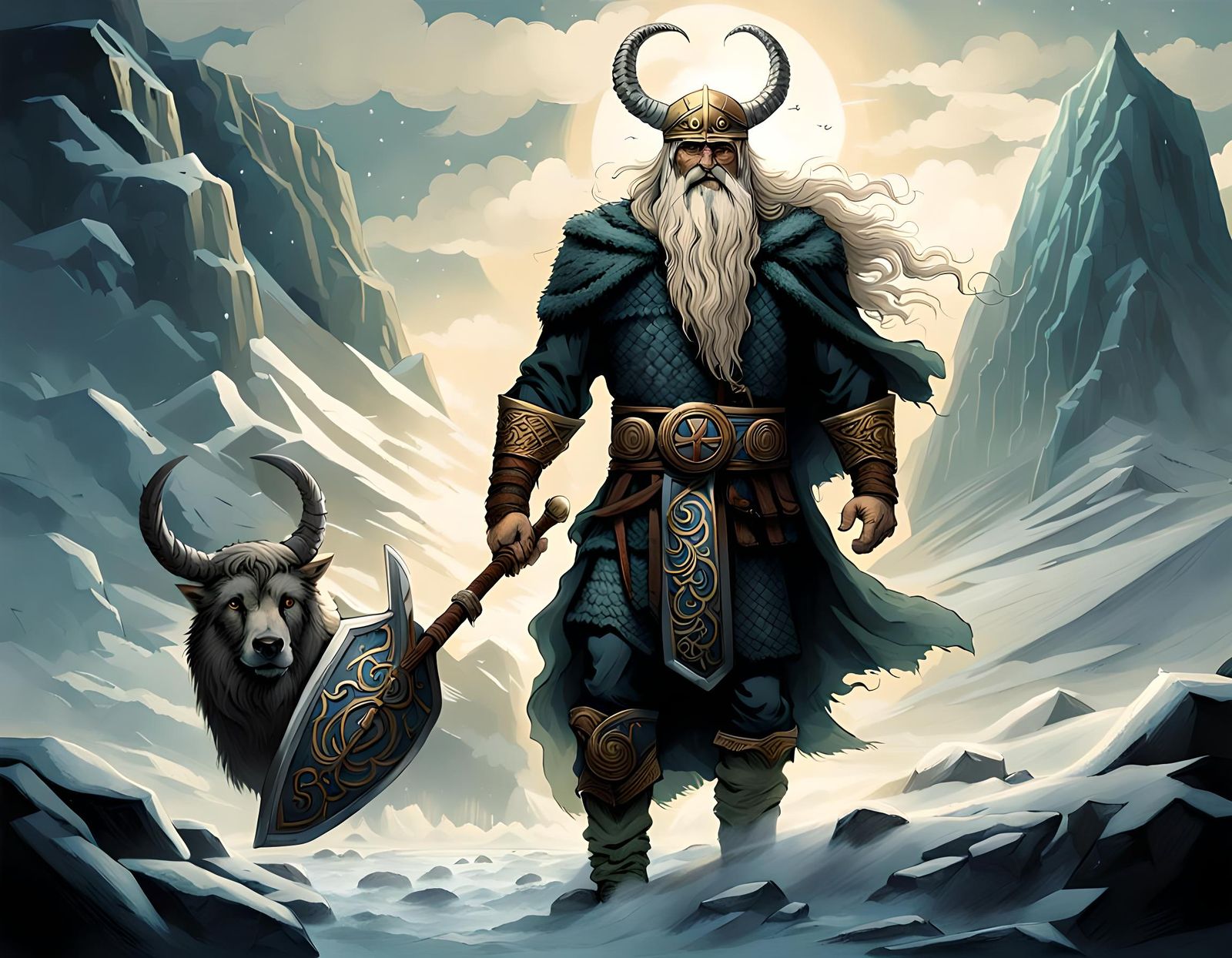 Borr: Mysterious Father of Odin in Norse Mythology