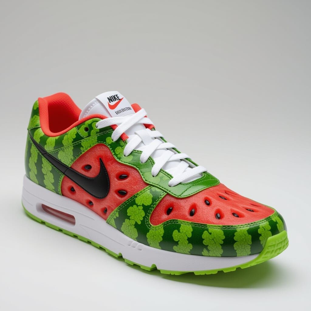 Watermelon Nike Shoe: A Conceptual Design
