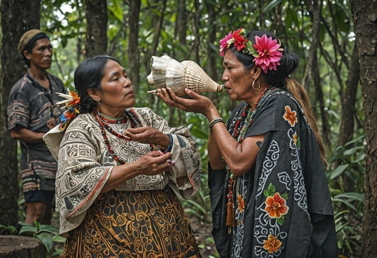 Shipibo Curandera Amazone rainforest Peru (Part4)