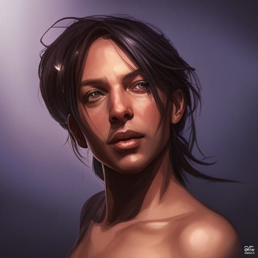 Detailed Portrait of a Sage in Unreal Engine