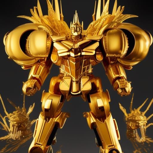 Golden Unicron and Metroplex Amalgamation in 8K