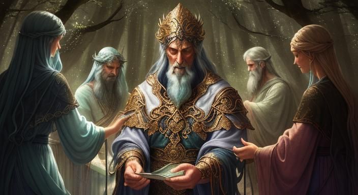 Mystical Forest Path Concept Art