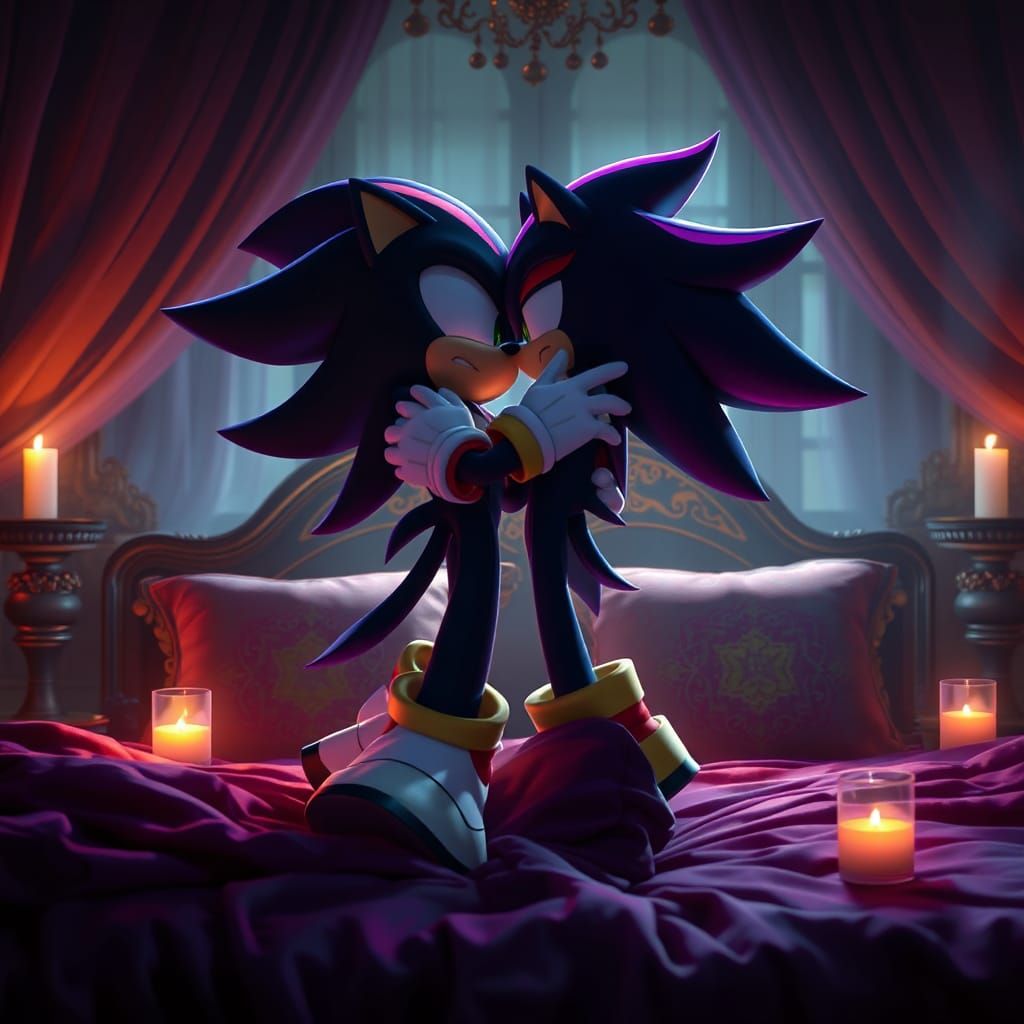Shadow the Hedgehog Kiss in Unreal Engine 5