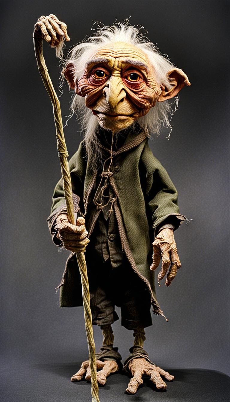 Dark Crystal Inspired Old Man Puppet