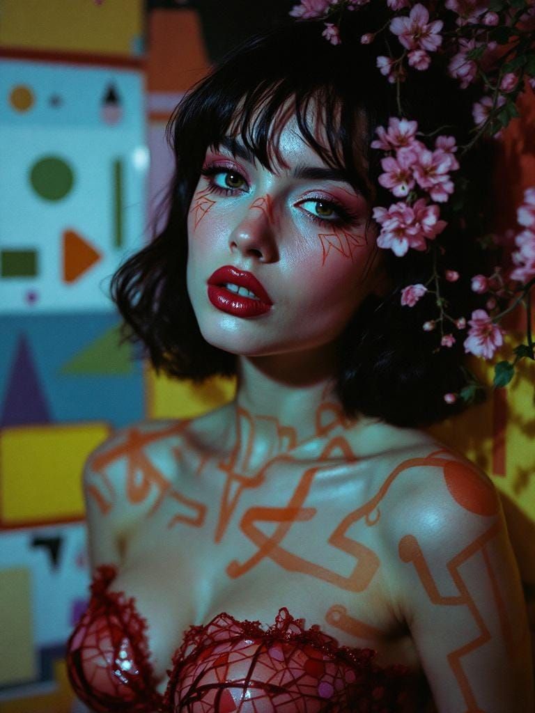 Surreal Pin-Up in Gritty British Style