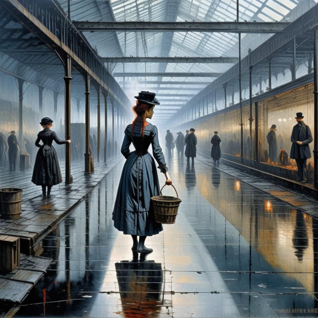 Victorian Working Class: A Socially Conscious Painting