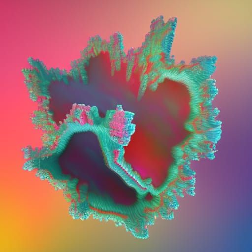 Pink Liquid Metal Crystallization in 3D