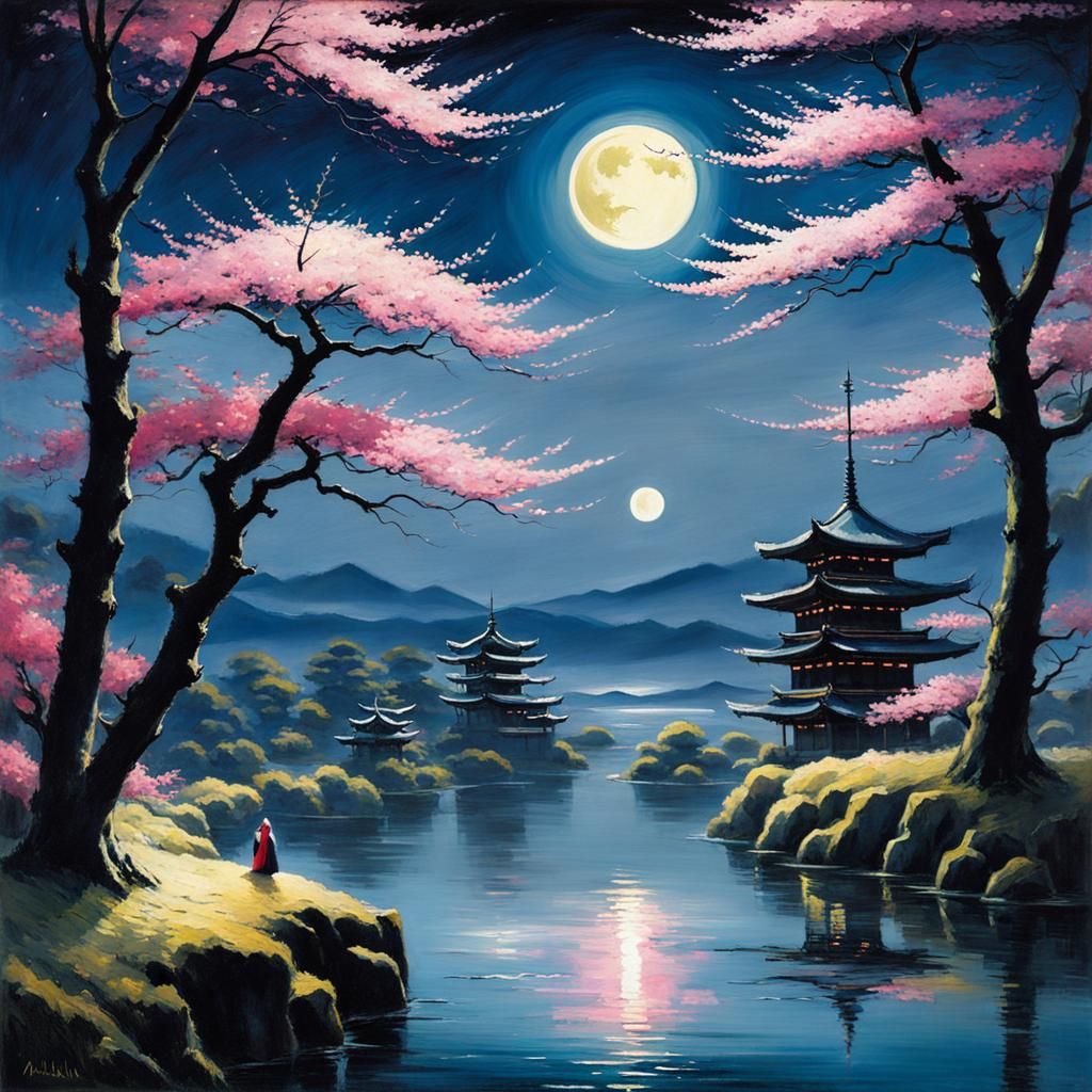Sakura Moonrise