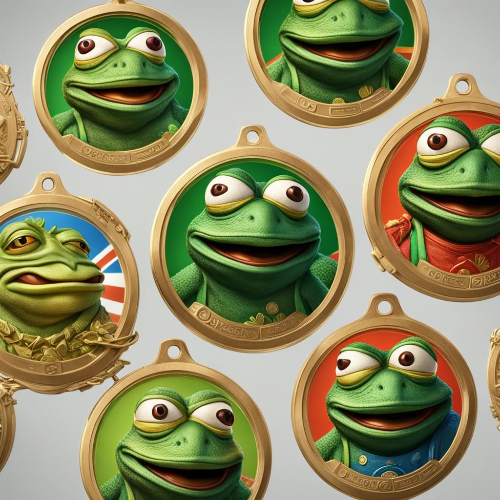 Pepe the Frog Wins Olympics Medal