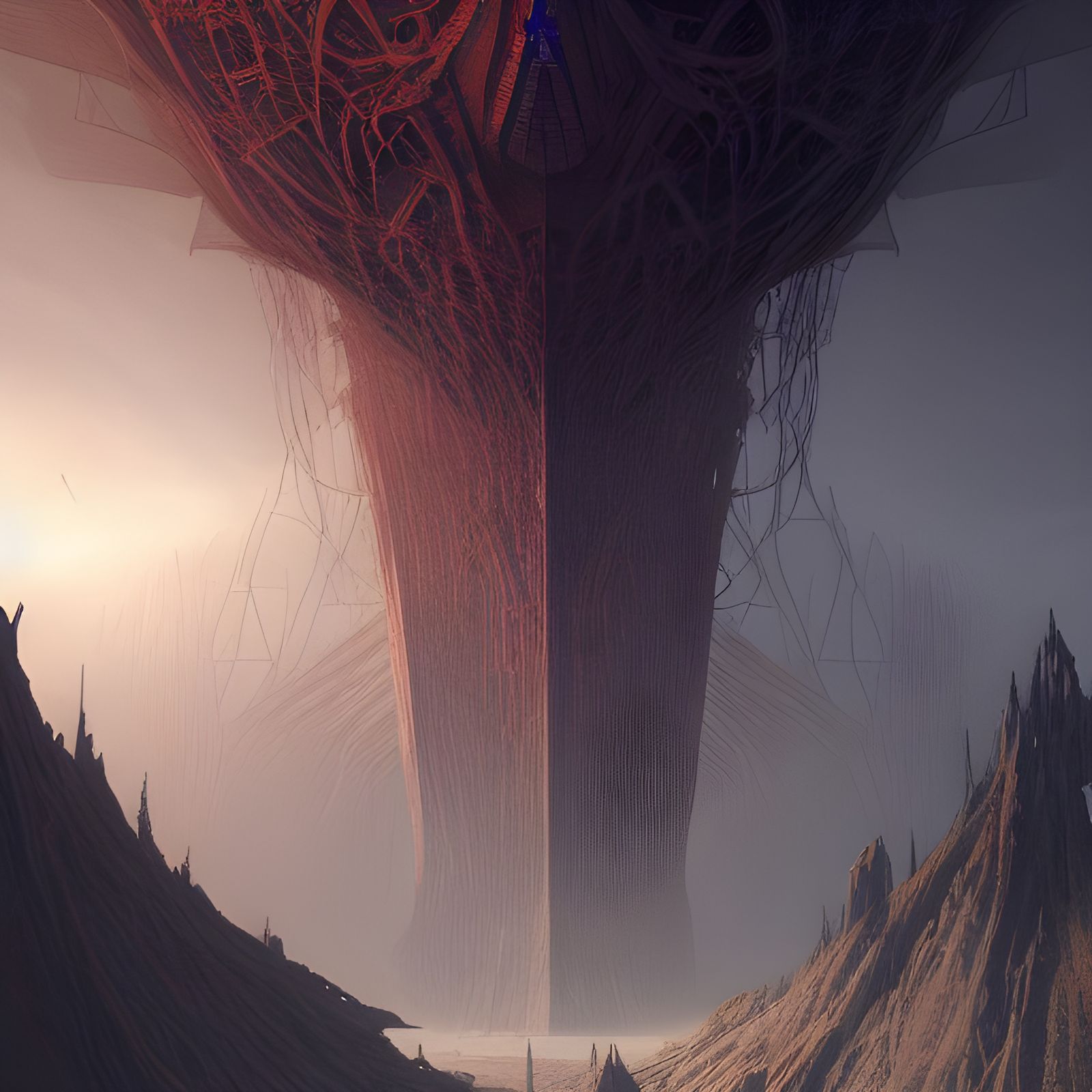 Transcendental Bacteriophage in Detailed Matte Painting