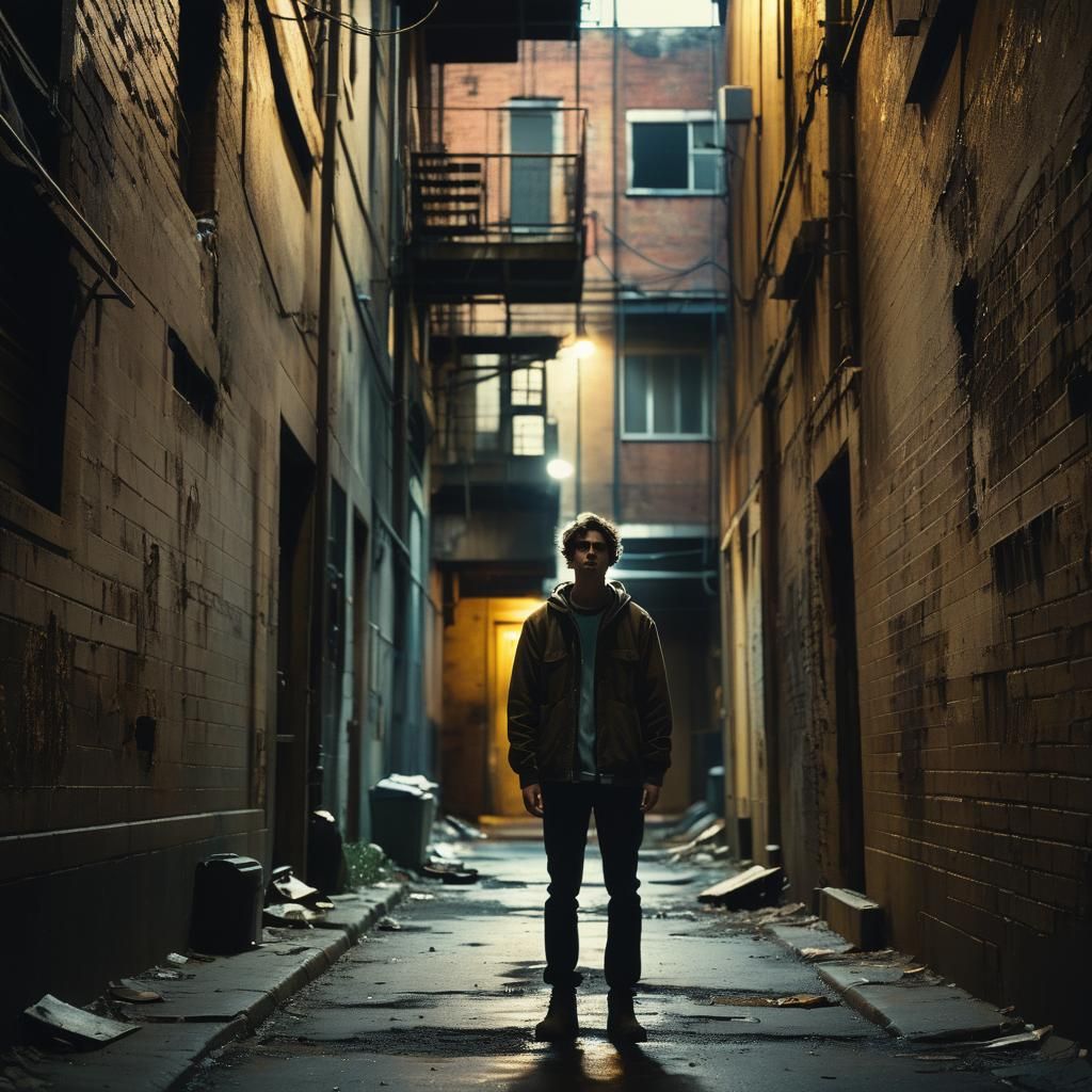Epic Teenage Drama in a Gritty, Moody Alleyway