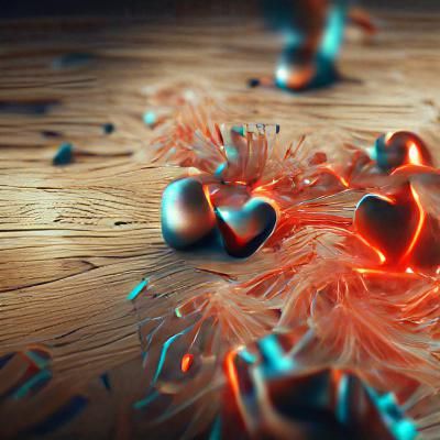 Heart Attack on Dance Floor: Realistic 3D Rendering