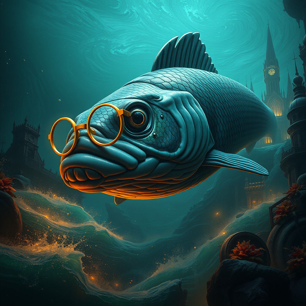 Spectacled Monster Fish in Sunken City