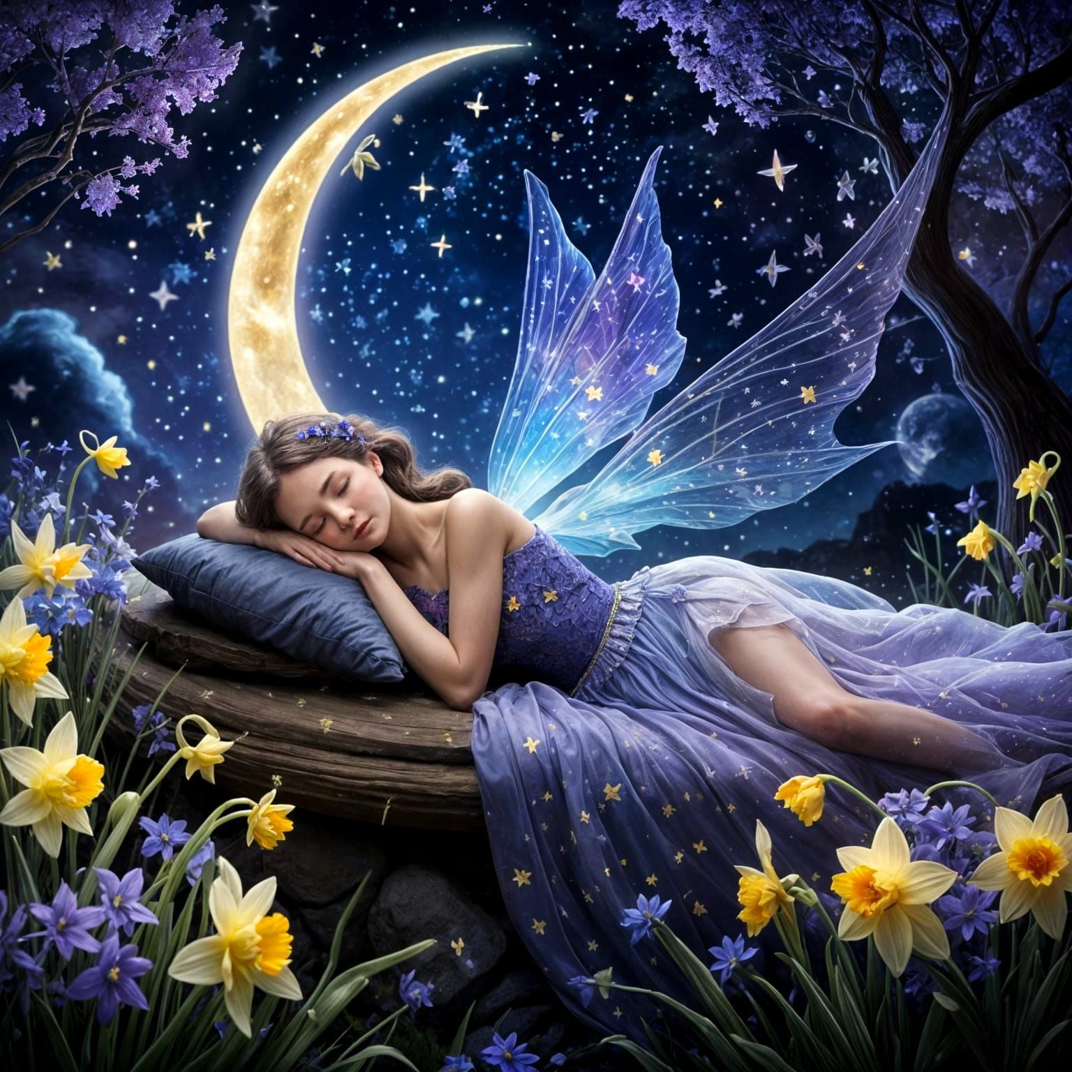 Sleeping fairy