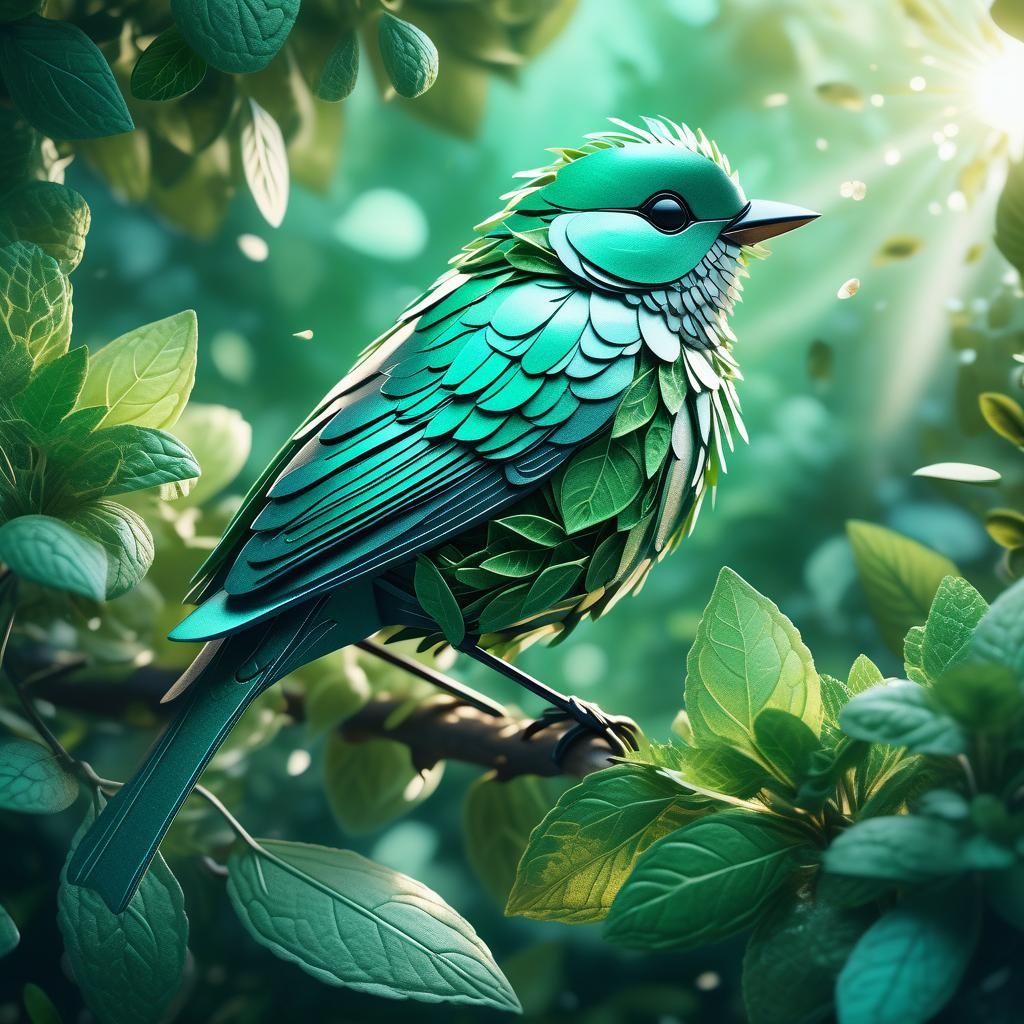 Mint Leaf Bird