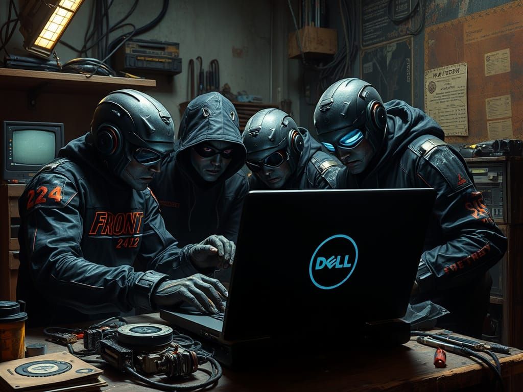 Front 242's Cyberpunk PC Repair Shop Adventure