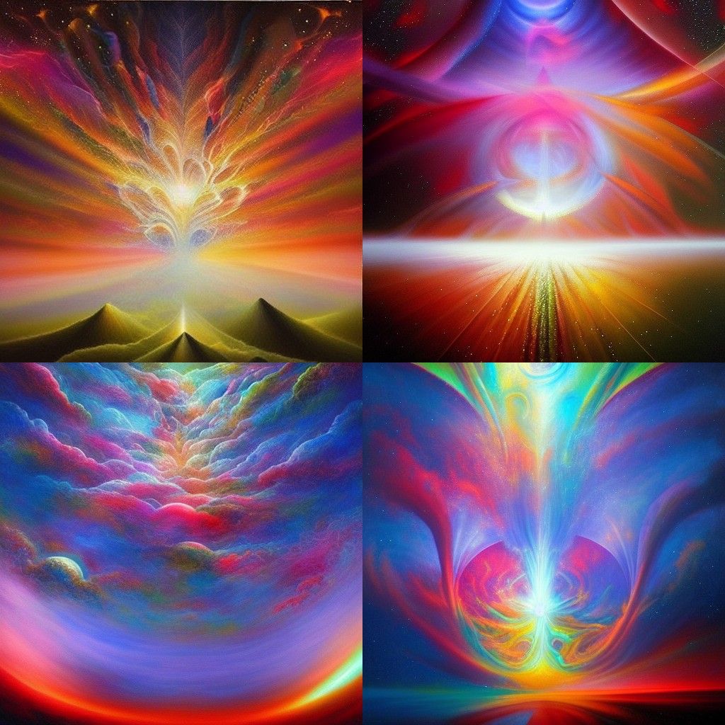 Abstract Portrait in Muted Tones