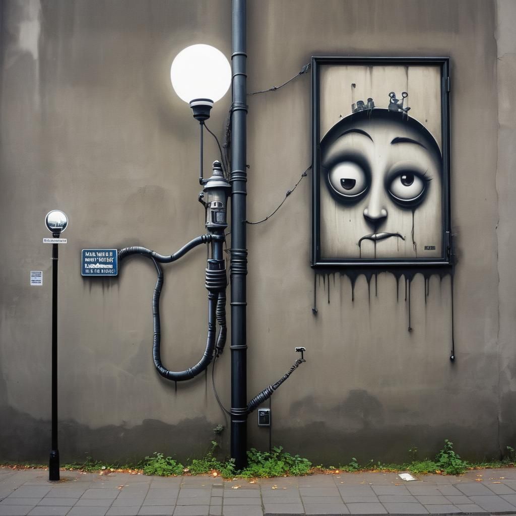 Inspirational Street Art: Find Light in Darkness